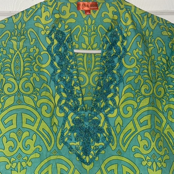 Hale bob Corine Silk Tunic S Med - Picture 4 of 7